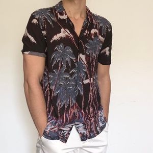 AllSaints Men's Hawaii Shirt